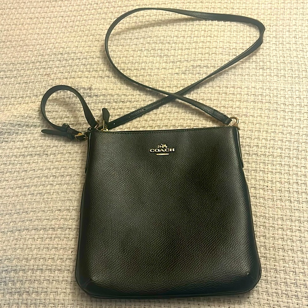 Black Coach crossbody